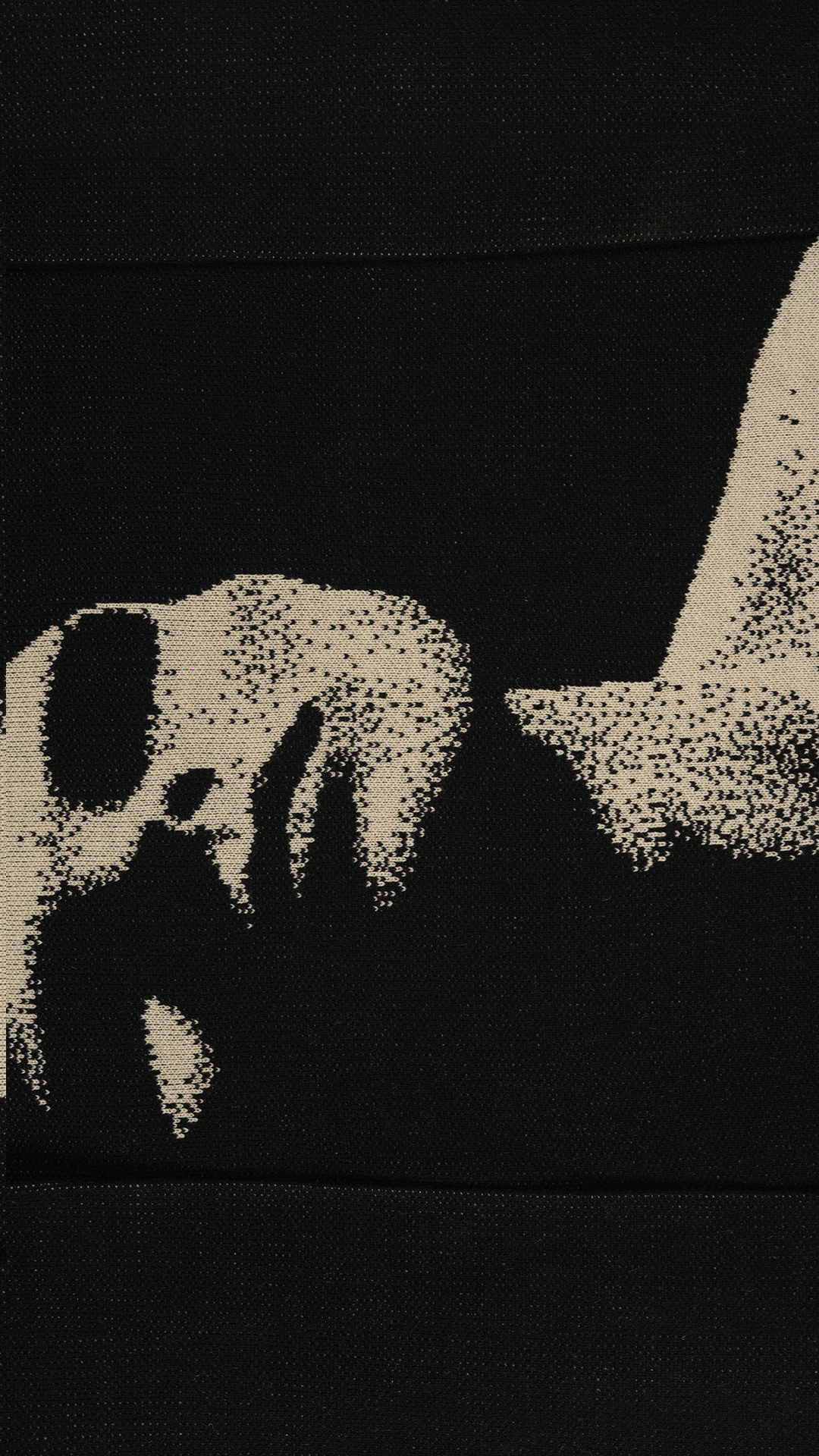 Silver surfer knitted crew neck